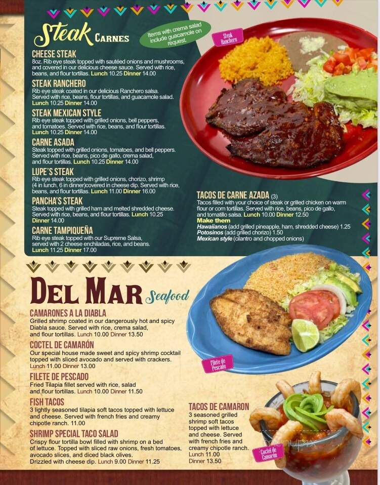 La Potosina - Adamsville, TN menu_pic