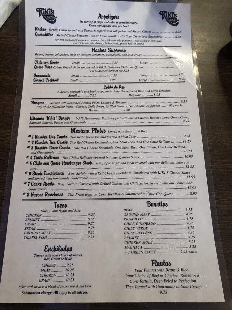 Kiki's Restaurant & Bar - El Paso, TX