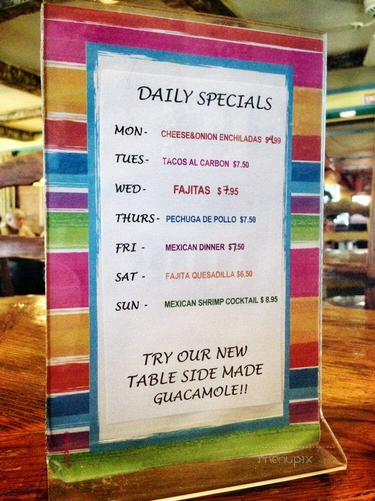 Los Lupes - Duncanville, TX menu_pic