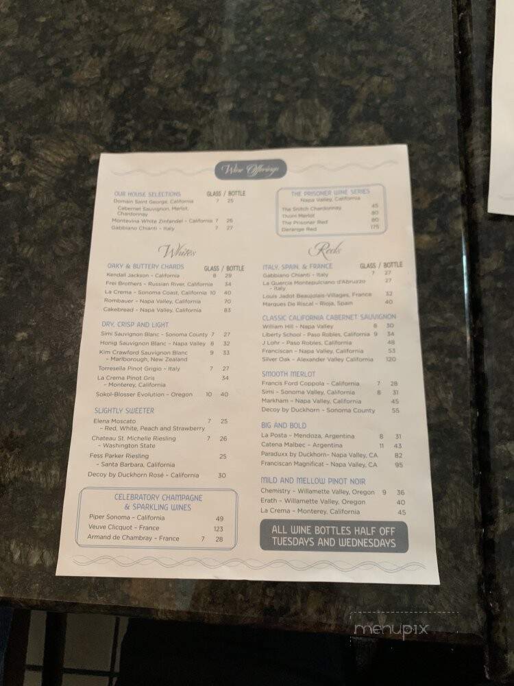 Marcello's Italian Restaurant - Port Isabel, TX menu_pic