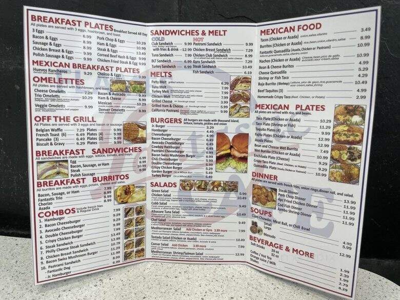 Fantastic Cafe - Cerritos, CA menu_pic