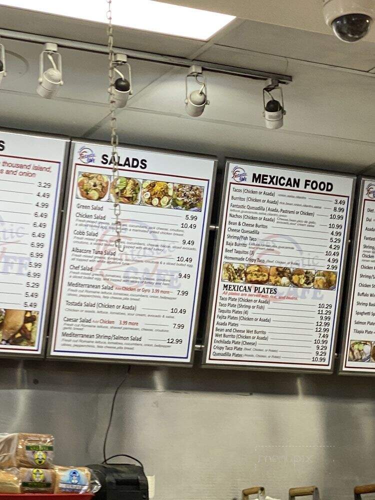 Fantastic Cafe - Cerritos, CA menu_pic