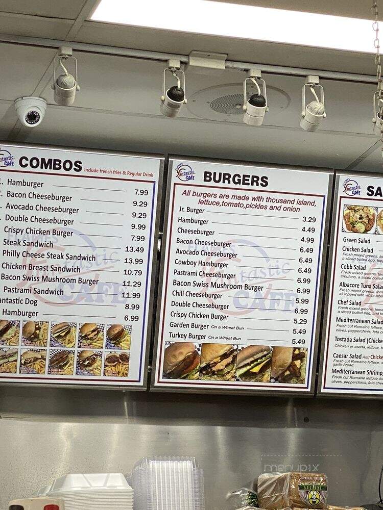 Fantastic Cafe - Cerritos, CA menu_pic