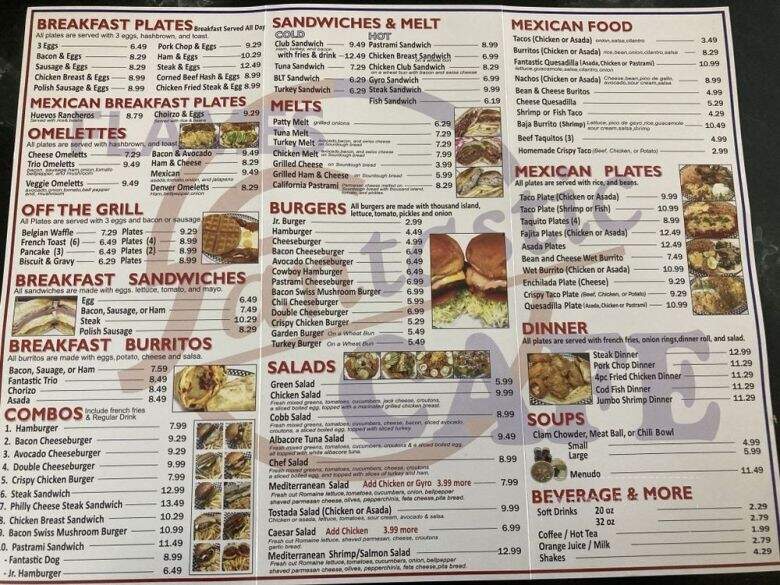 Fantastic Cafe - Cerritos, CA menu_pic