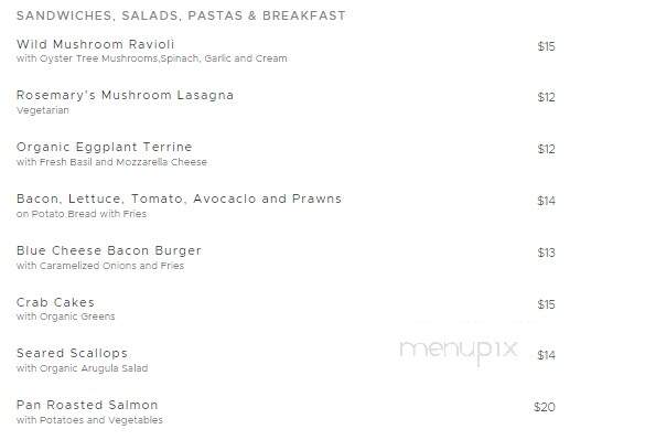 St Orres Restaurant - Gualala, CA menu_pic