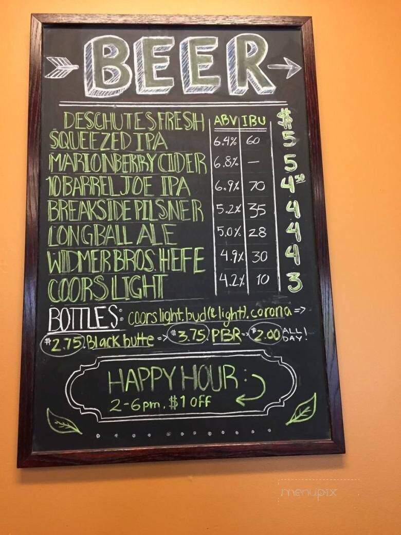 Jersey Girl Pizza - Hillsboro, OR menu_pic