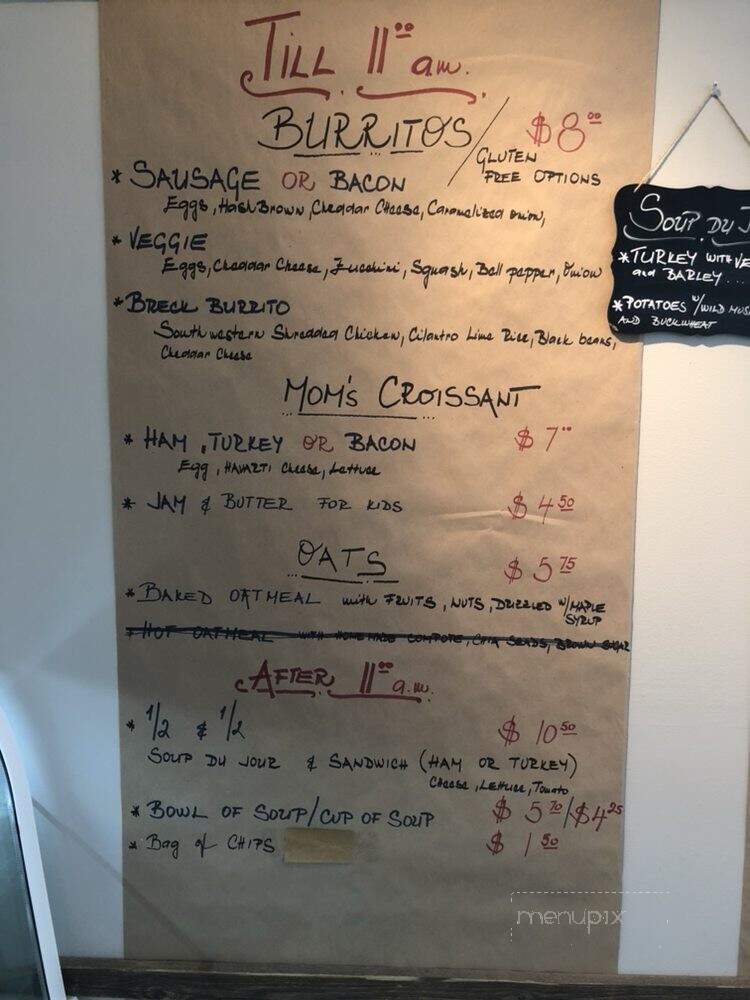 Moms Baking Co. - Breckenridge, CO menu_pic