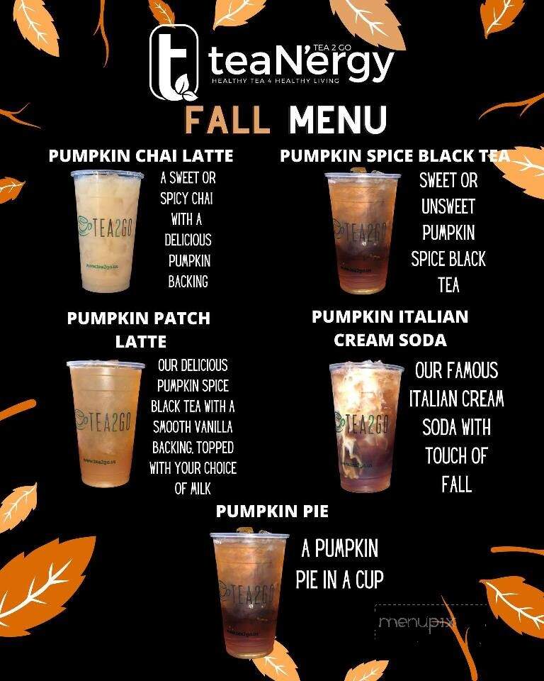 Tea2Go - Midland, TX menu_pic