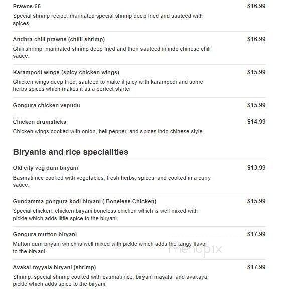 Godavari - Malvern, PA menu_pic
