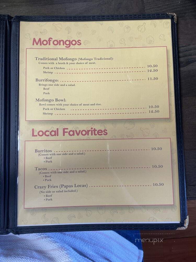 El Encanto - Selinsgrove, PA menu_pic