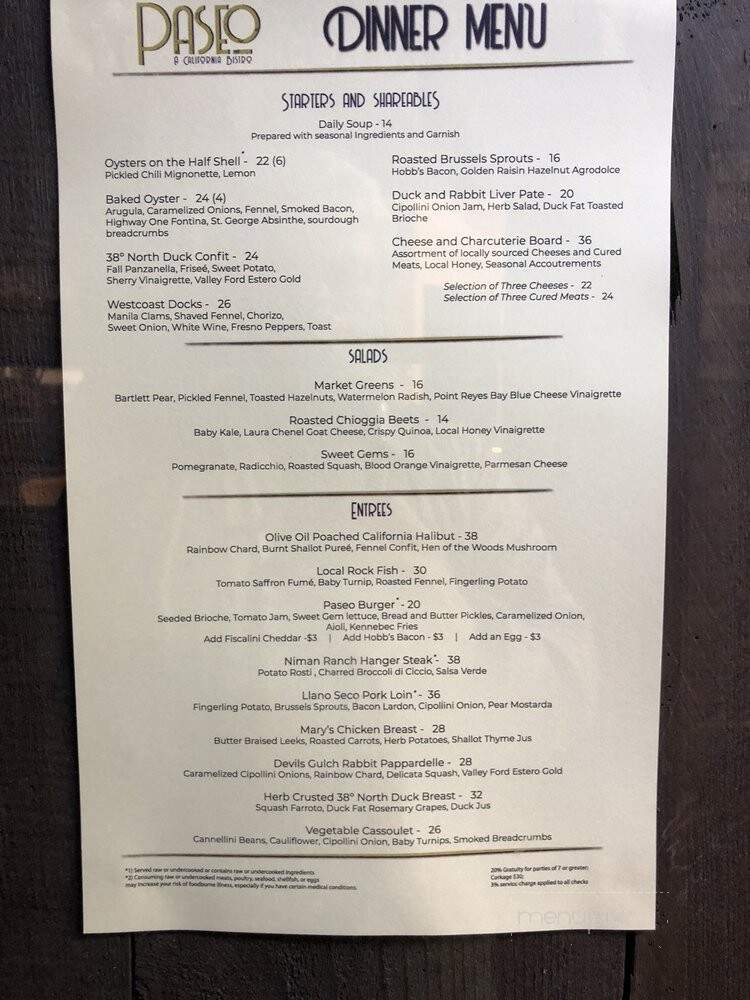 Le Marais Bakery - Mill Valley, CA menu_pic