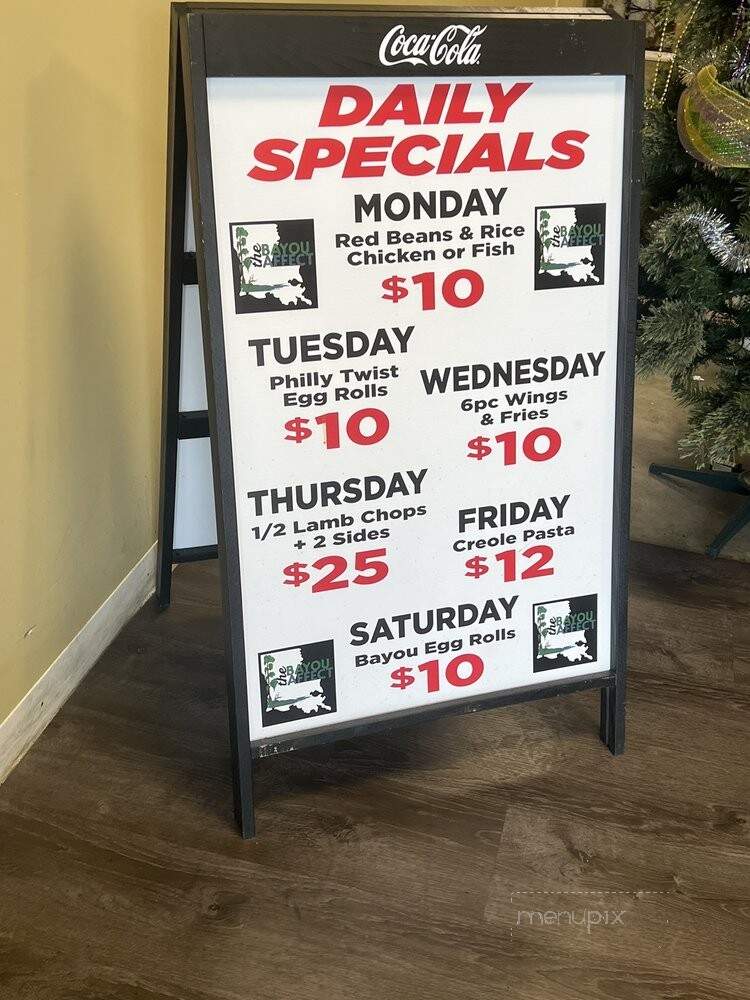 The Bayou Affect - Baton Rouge, LA menu_pic
