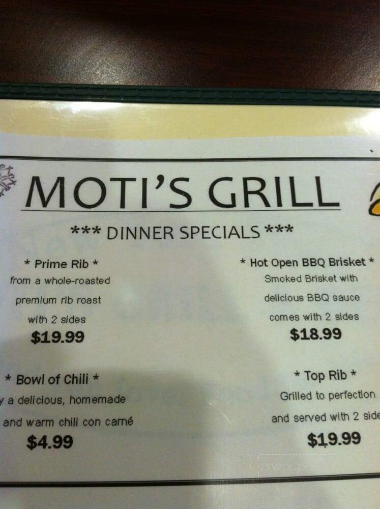 Moti's Grill - Rockville, MD