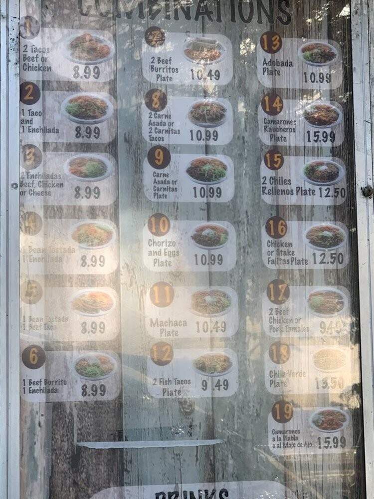 Super Oscar's Mexican Food - Lincoln City, OR menu_pic