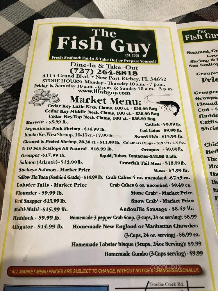 The Fish Guy - New Port Richey, FL