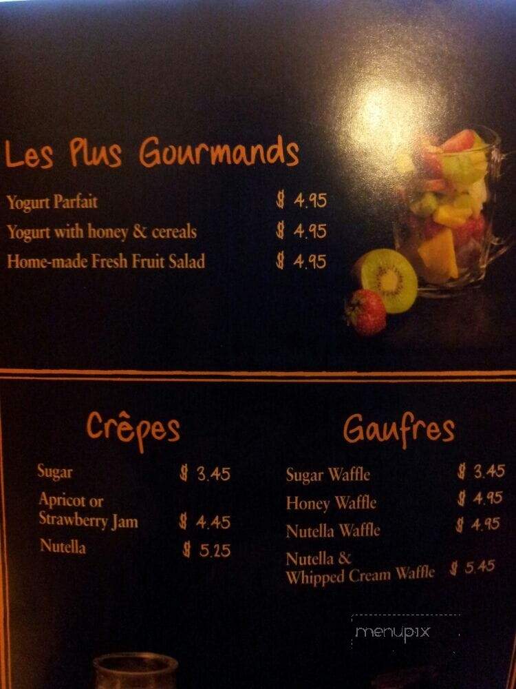 Paul Tysons Galleria - McLean, VA menu_pic