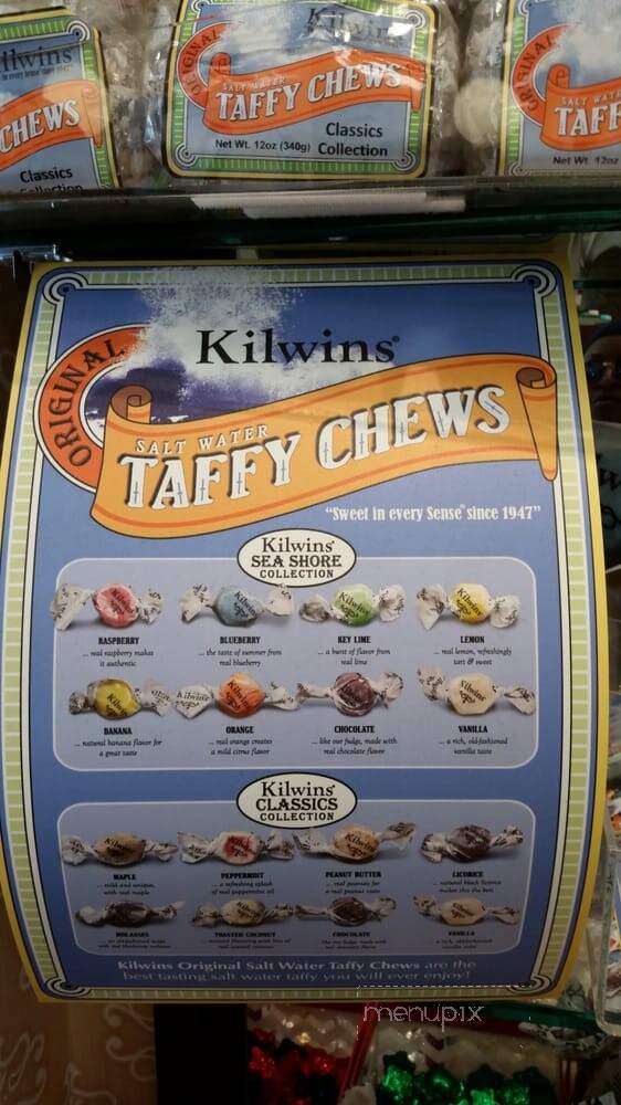 Kilwin's Chocolates & Ice Cream - Little Rock, AR menu_pic