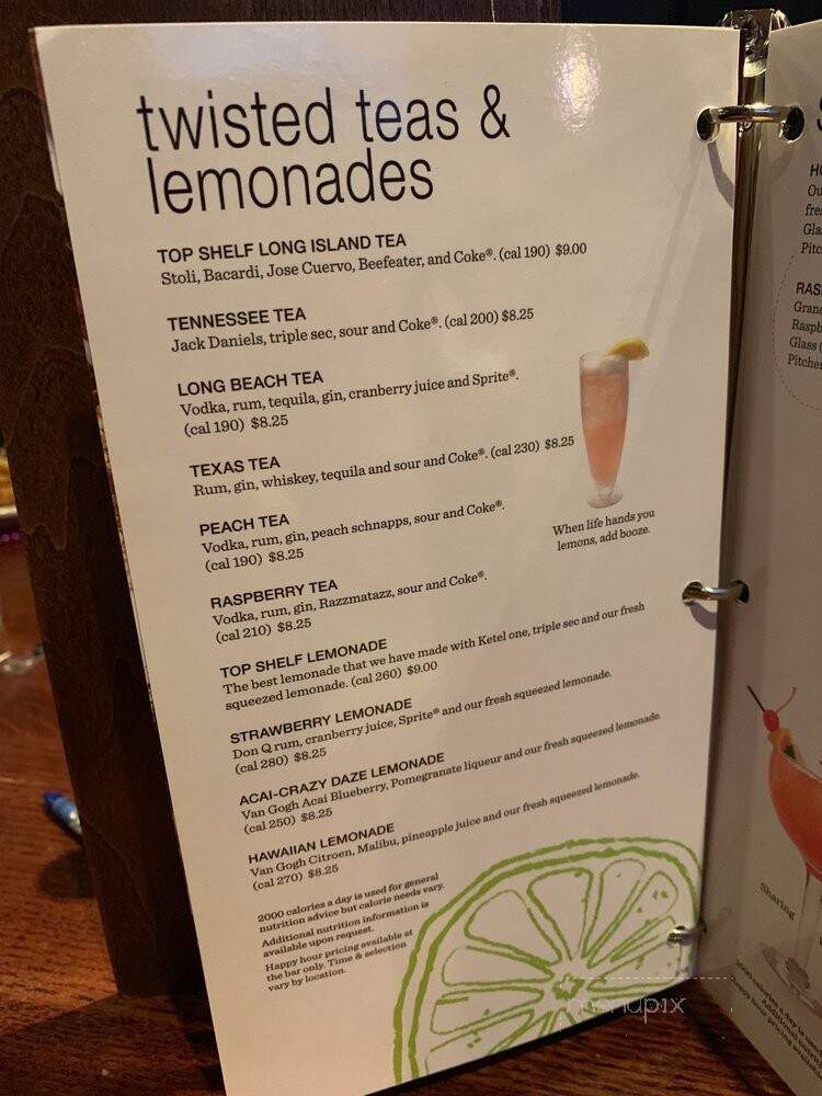 Houlihan's - Parsippany-Troy Hills, NJ menu_pic