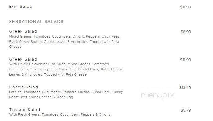 Bedford Gourmet - Bedford, NY menu_pic