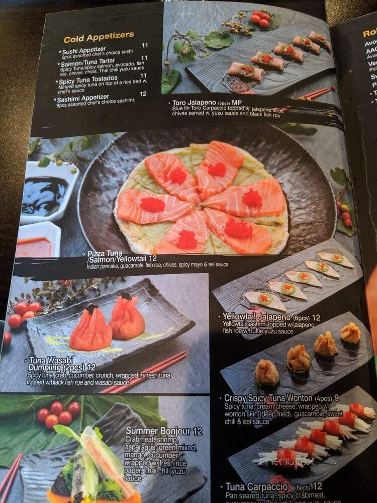 Kabuki - Wakefield, RI menu_pic
