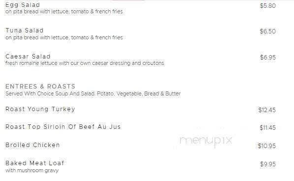 East Side Cafe - Orlando, FL menu_pic