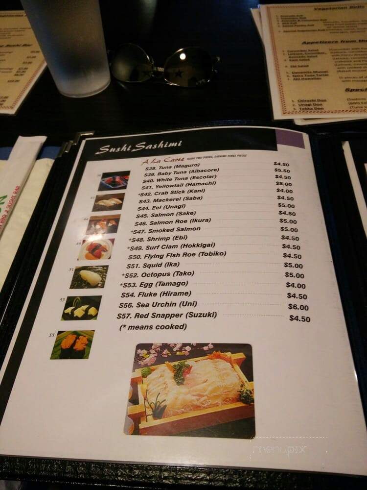 Yukon Korean Barbecue & Sushi Bar - Dover, DE menu_pic