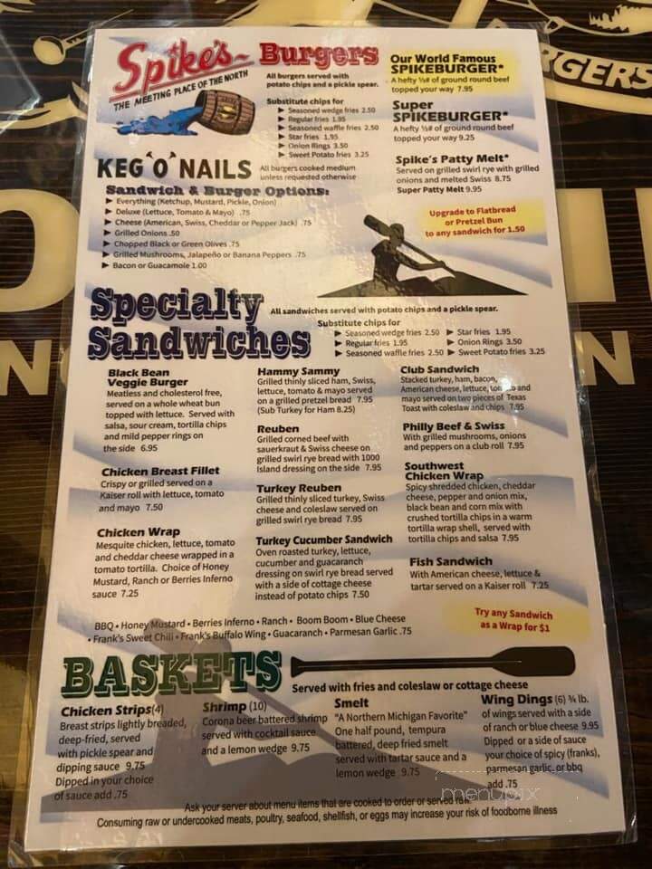 Spike's Keg O' Nails - Grayling, MI