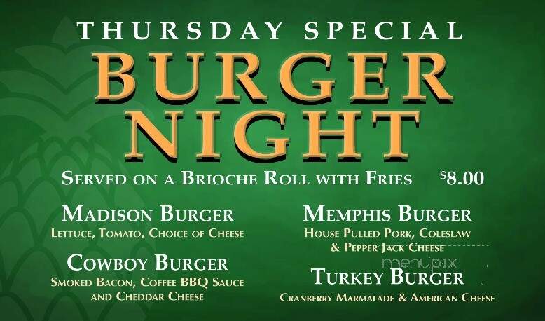 Towne Tavern - Riverside, NJ menu_pic