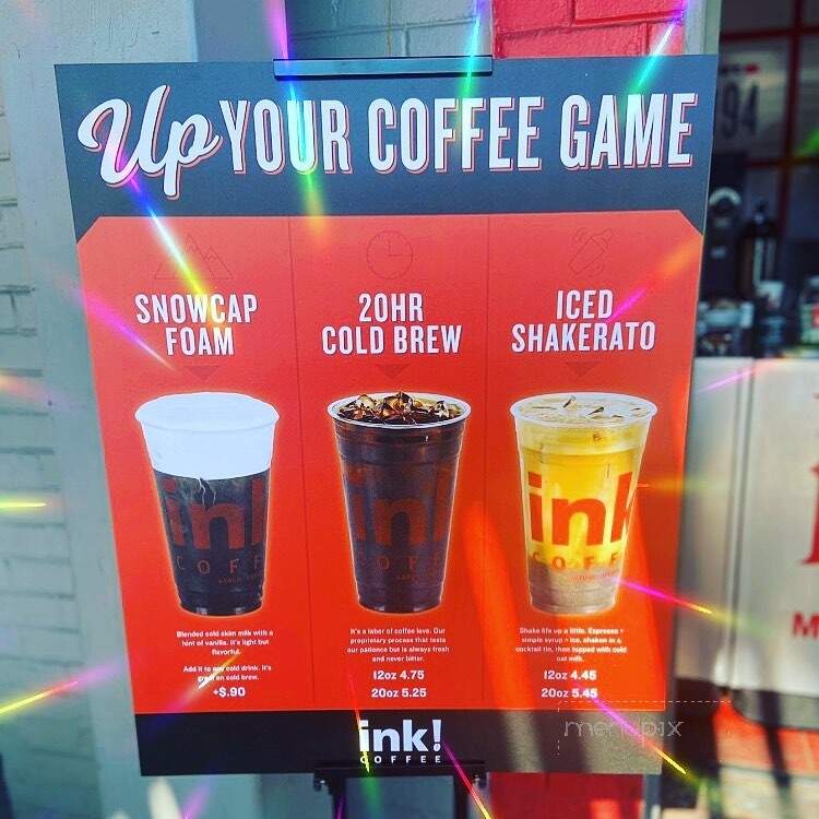 Ink Coffee Co - Aspen, CO menu_pic
