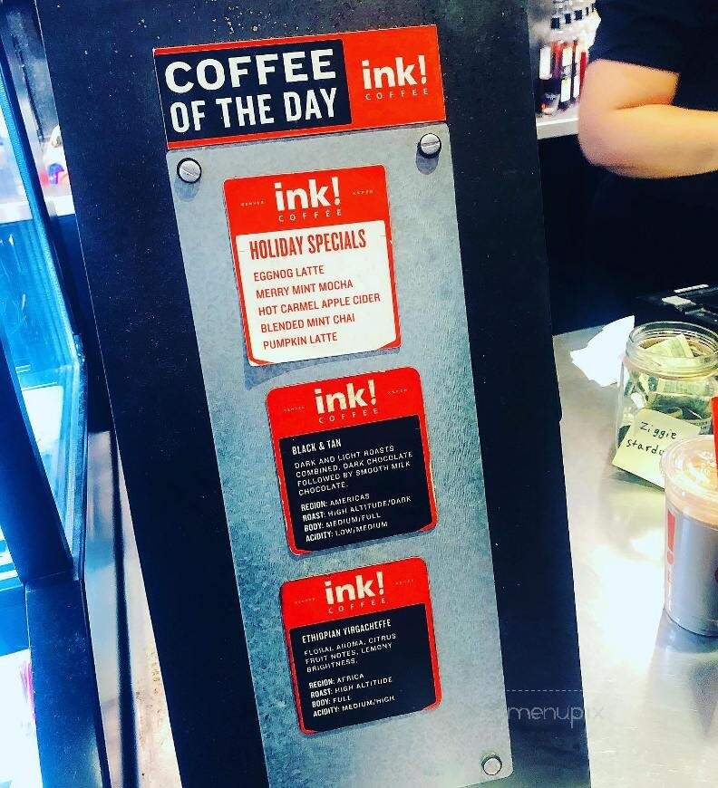 Ink Coffee Co - Aspen, CO menu_pic