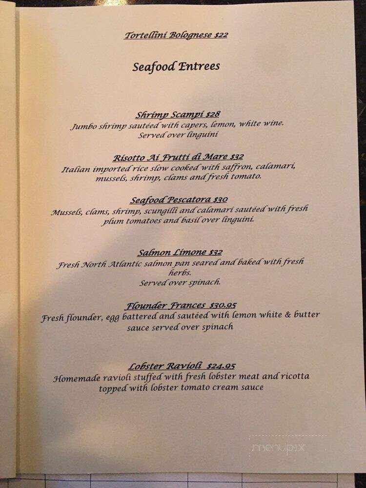 Renato's Italian Ristorante - Stuart, FL menu_pic