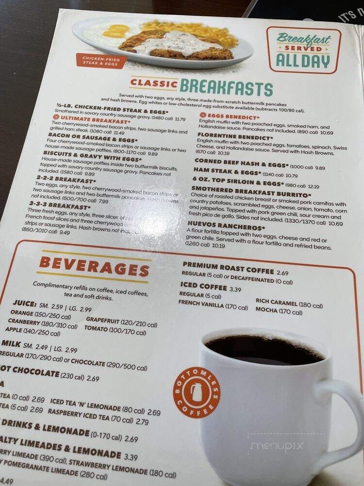 Village Inn - Titusville, FL menu_pic
