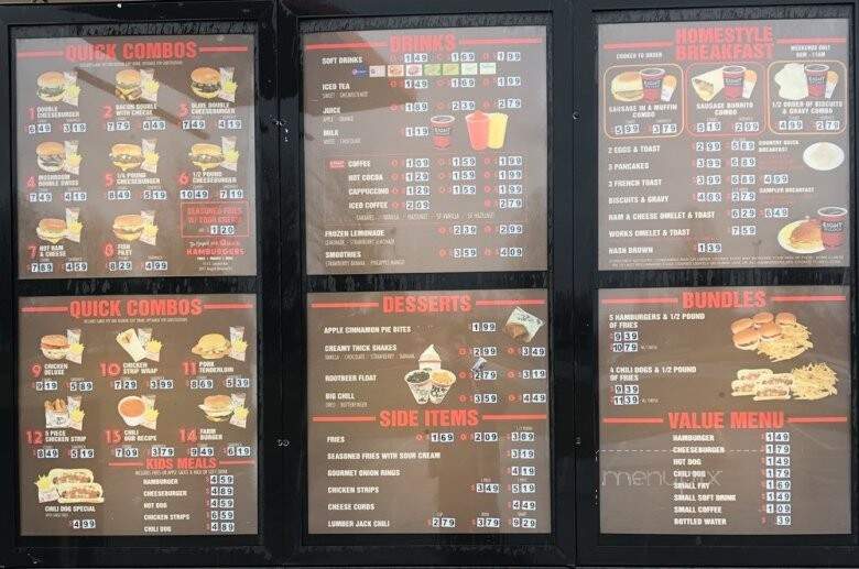 Mr Quick Drive-In - Muskegon, MI menu_pic