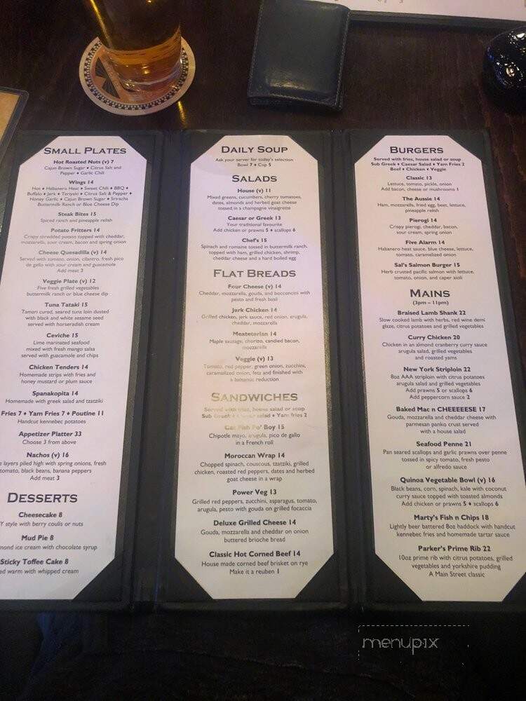 Chaise Lounge - Vancouver, BC menu_pic