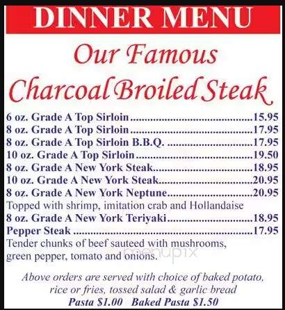 Ocean Park Pizza & Steakhouse - Aldergrove, BC menu_pic