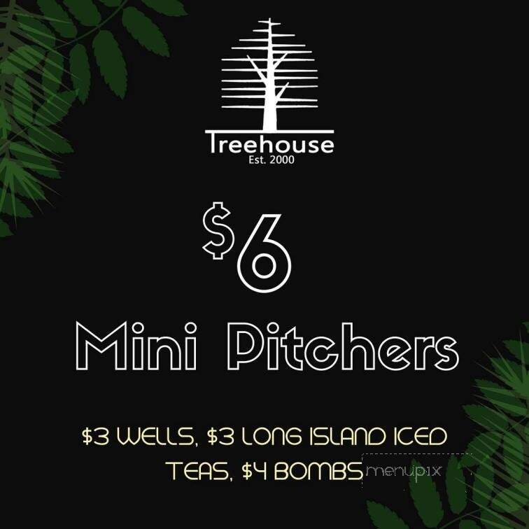 Treehouse Bar & Grill - Port Coquitlam, BC menu_pic