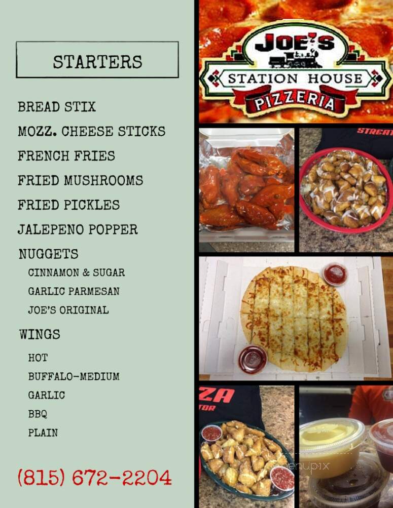 Joe's Stationhouse Pizzeria - Streator, IL