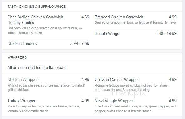 Billy's Beef Hot Dogs & More - Spring Grove, IL menu_pic