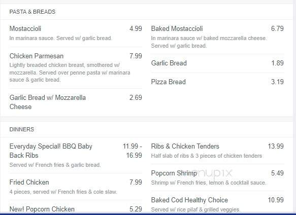 Billy's Beef Hot Dogs & More - Spring Grove, IL menu_pic