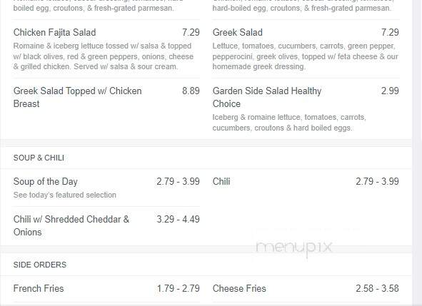 Billy's Beef Hot Dogs & More - Spring Grove, IL menu_pic
