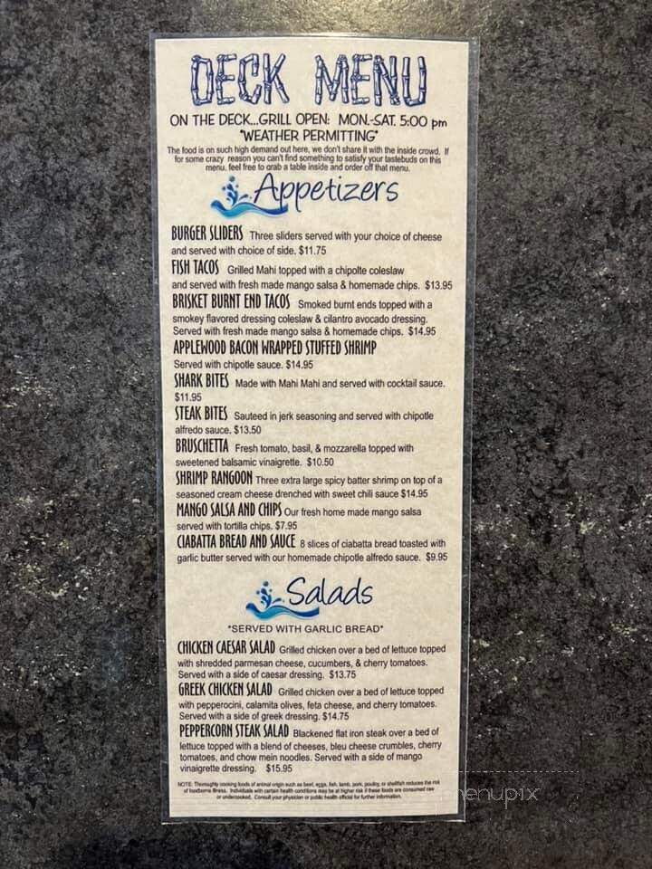 Other Place - Clear Lake, IA menu_pic