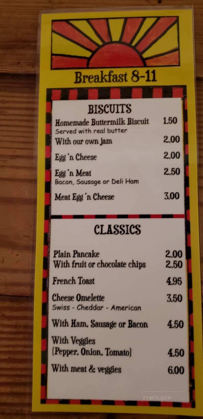 Caboose - Rutledge, GA menu_pic