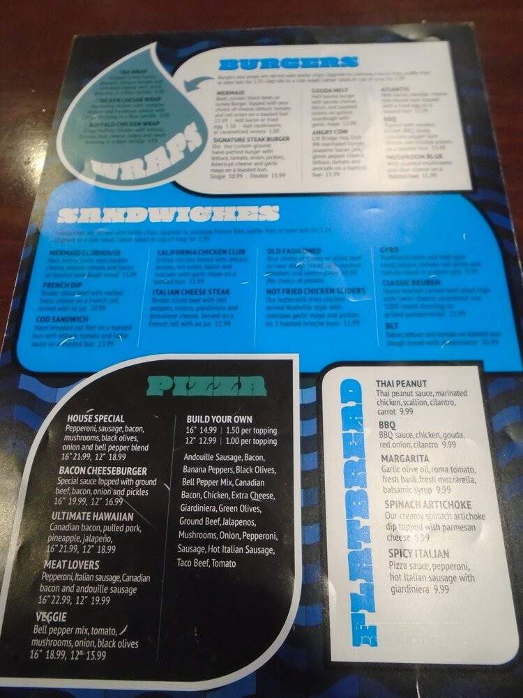 Mermaid An American Grille - Mounds View, MN menu_pic