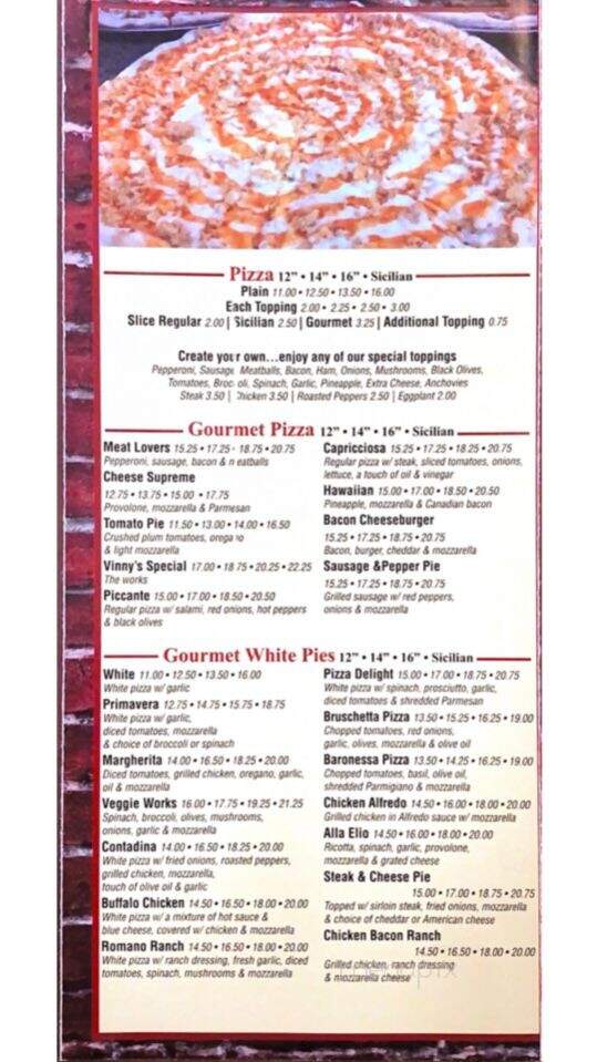 Vinny's Pizza - Delanco, NJ