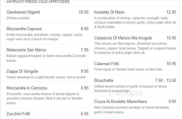 Il Giardino Sul Mare Restaurant - Forked River, NJ menu_pic