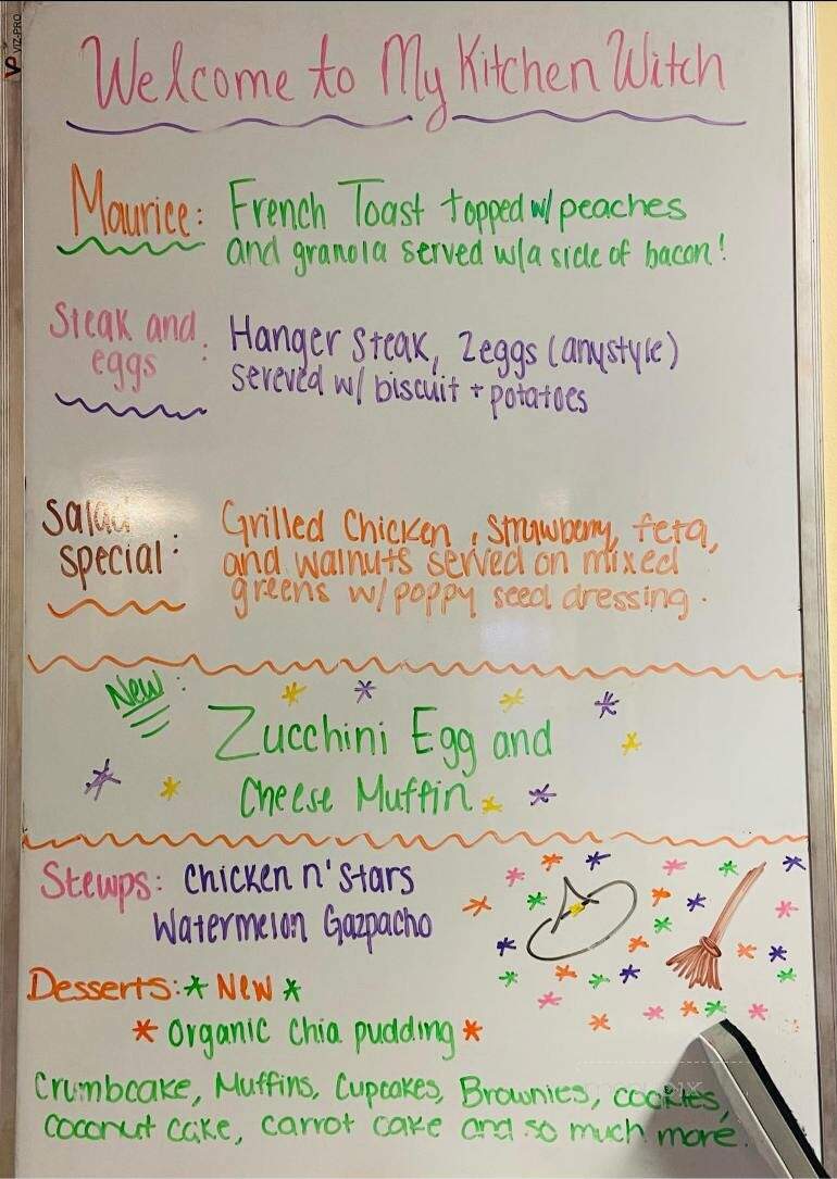 My Kitchen Witch Cafe - Monmouth Beach, NJ menu_pic