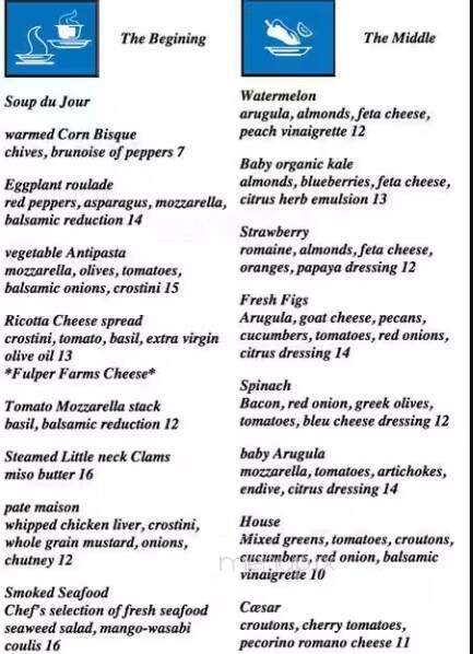 Marshalton Inn - West Chester, PA menu_pic