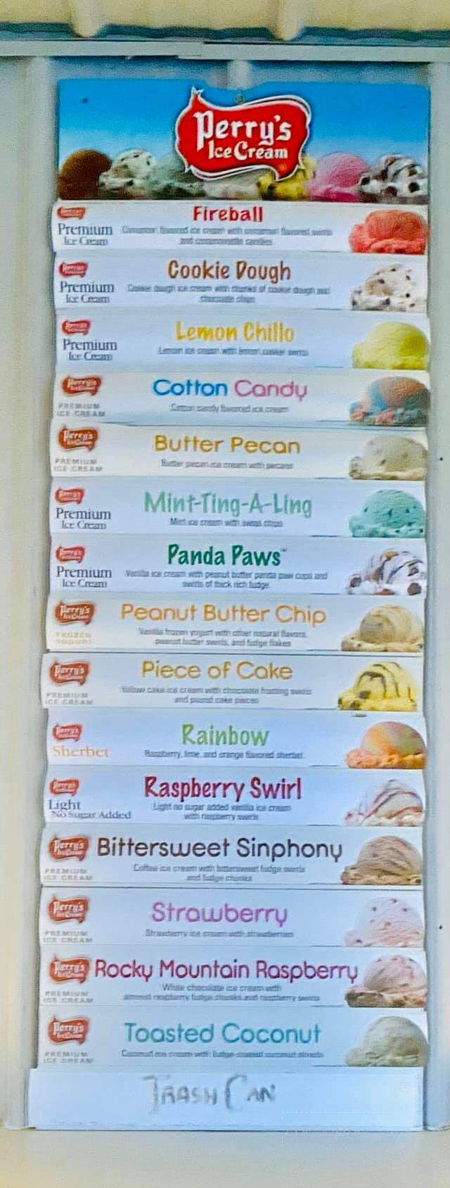 Quinn Aubrey's Creams & Dreams - Duke Center, PA menu_pic