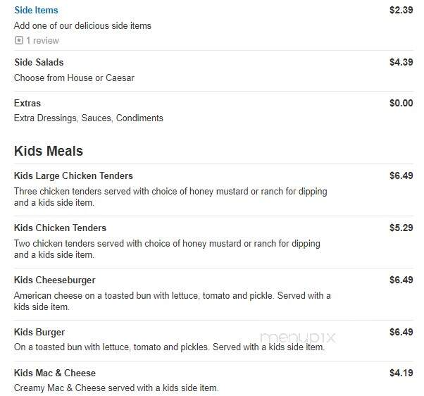 O'Charley's - Columbia, TN menu_pic