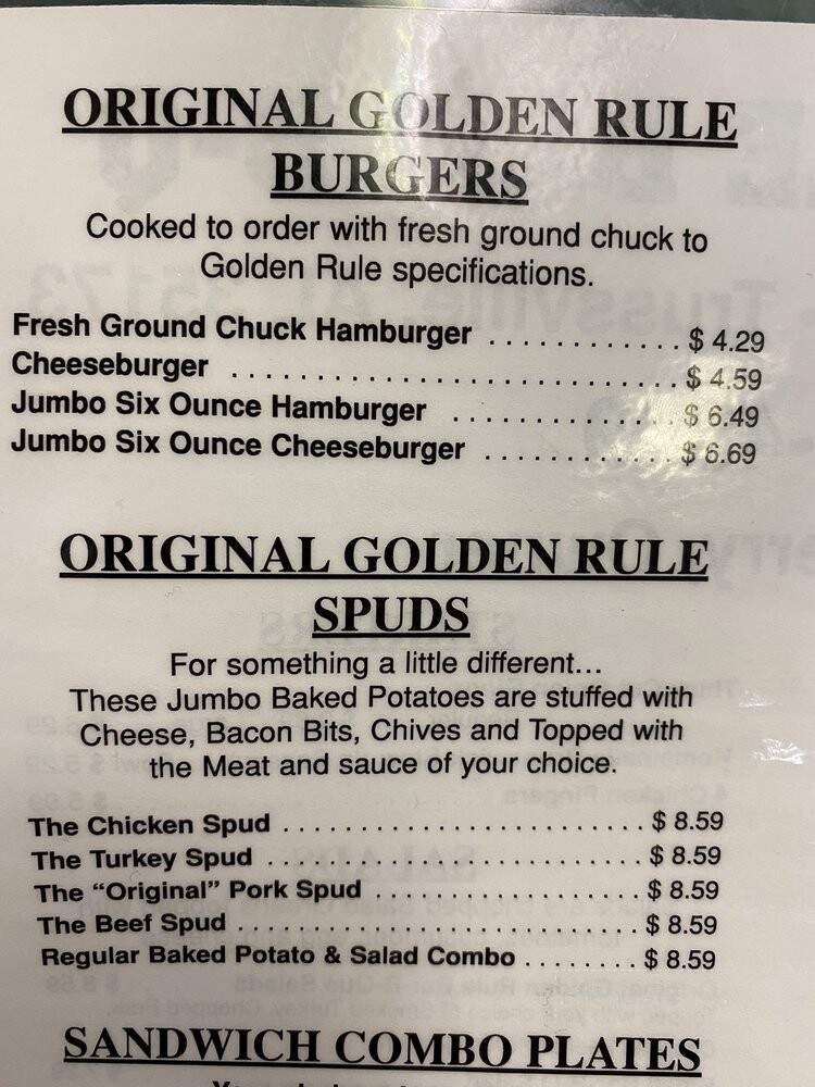 Golden Rule Barbecue - Trussville, AL
